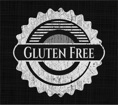 Gluten Free chalk emblem