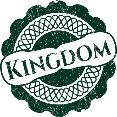 Kingdom with rubber seal texture
