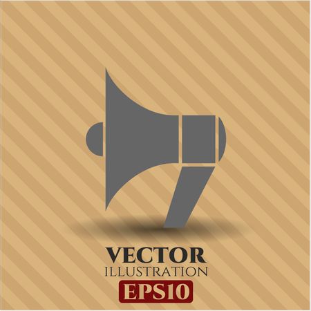 Megaphone vector icon