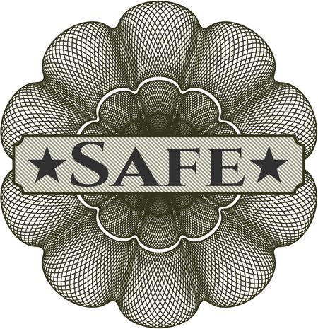 Safe abstract rosette