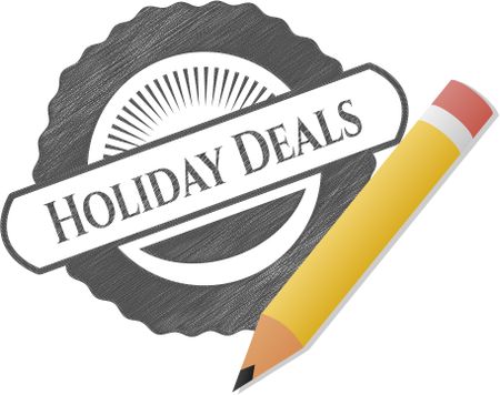 Holiday Deals draw (pencil strokes)
