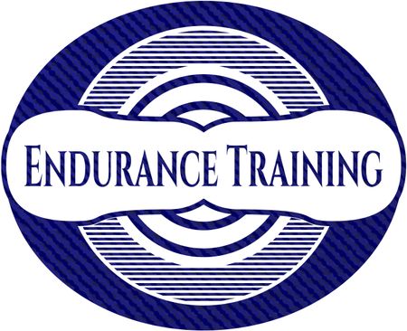 Endurance Training with denim texture