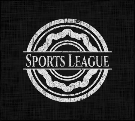 Sports League written on a blackboard