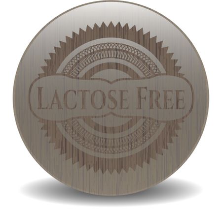 Lactose Free wooden signboards