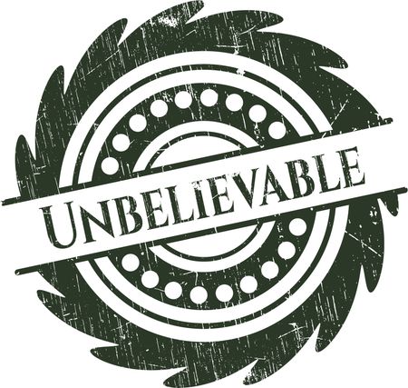 Unbelievable rubber grunge texture stamp