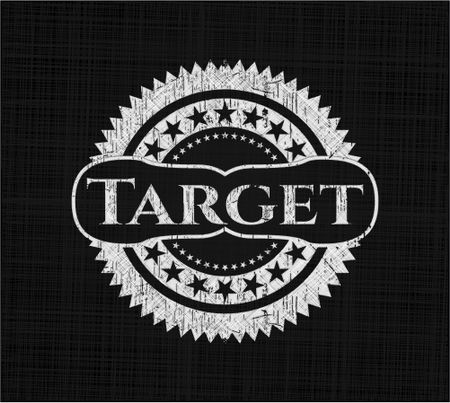 Target chalkboard emblem