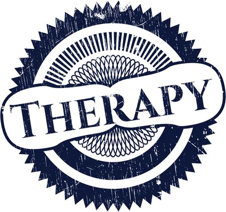 Therapy rubber grunge texture stamp