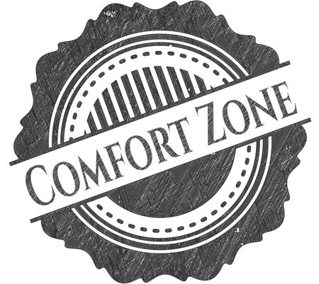 Comfort Zone pencil draw