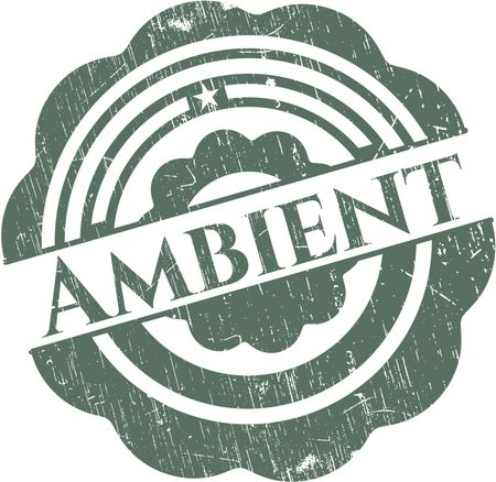 Ambient rubber grunge texture seal