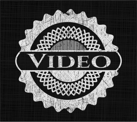 Video chalk emblem