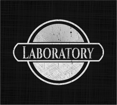 Laboratory on chalkboard
