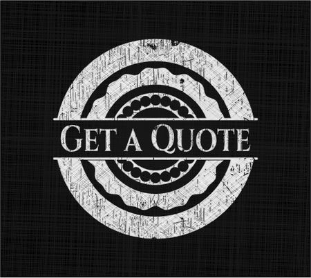 Get a Quote on chalkboard