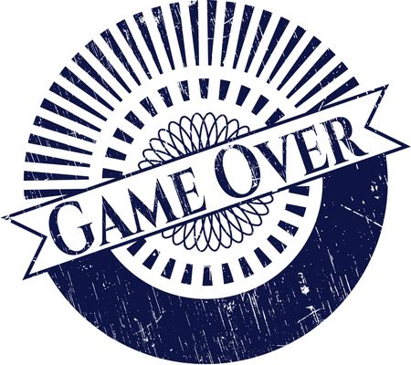 Game Over rubber texture