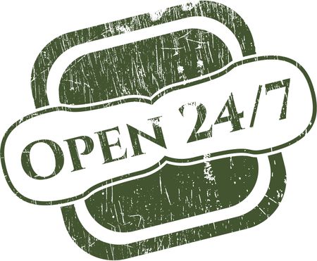 Open 24/7 rubber seal