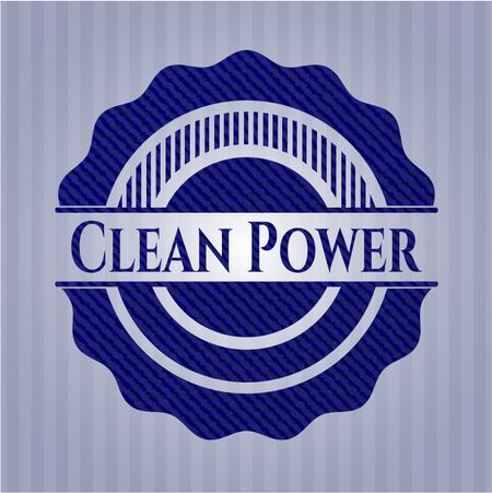 Clean Power with jean texture