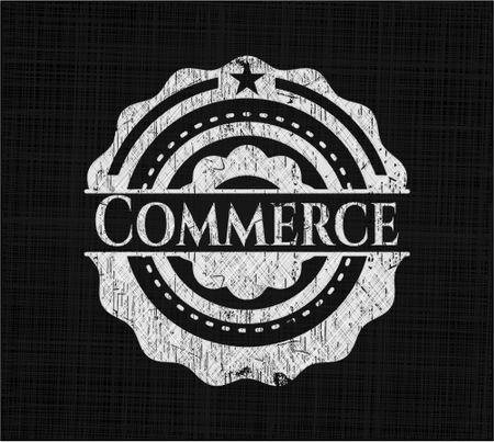 Commerce chalk emblem