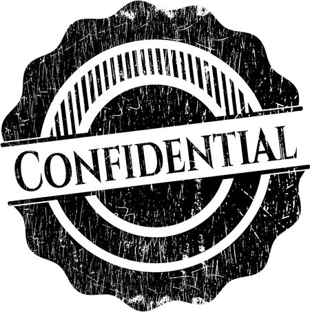 Confidential rubber seal