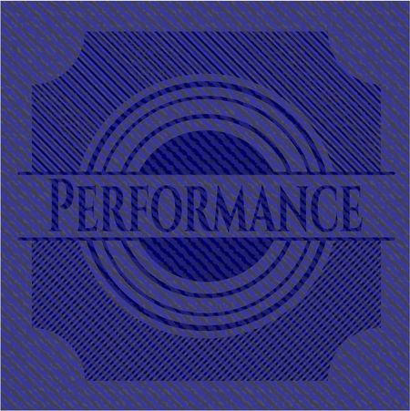 Performance with jean texture