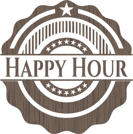 Happy Hour wood signboards