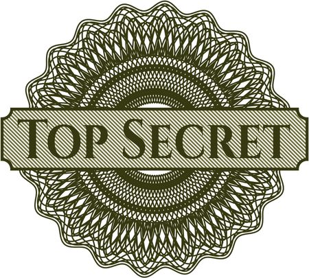 Top Secret abstract rosette