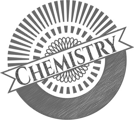 Chemistry pencil draw