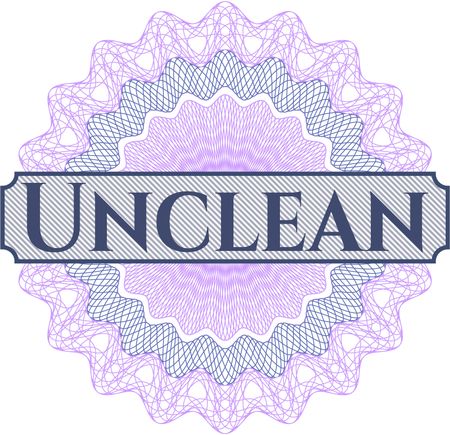 Unclean linear rosette