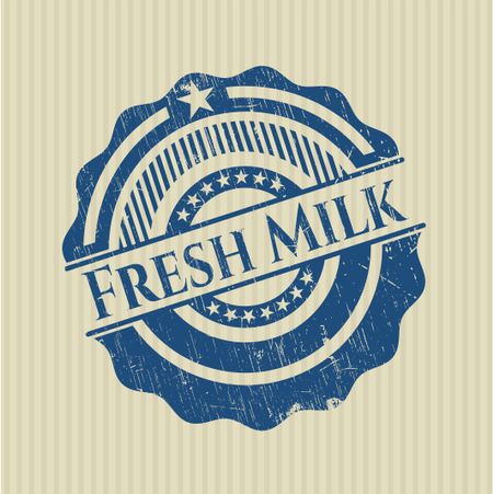 Fresh Milk grunge seal