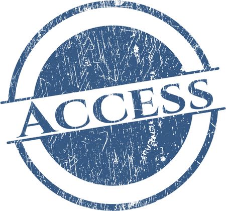 Access grunge stamp