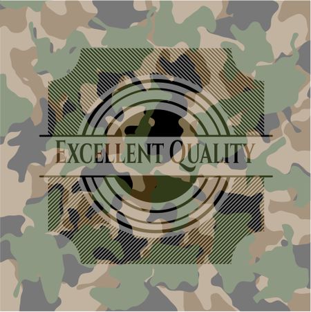 Excellent Quality on camouflage texture