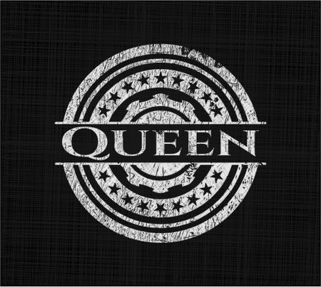 Queen chalk emblem