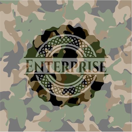 Enterprise camouflage emblem