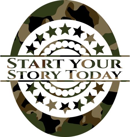 Start your Stroy Today camo emblem