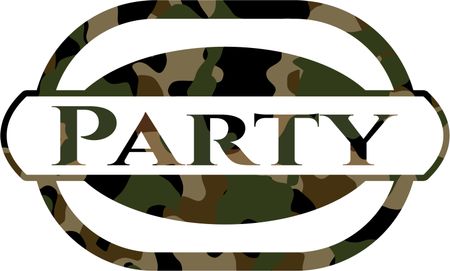 Party camo emblem