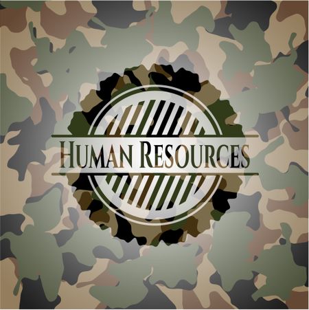 Human Resources camo emblem
