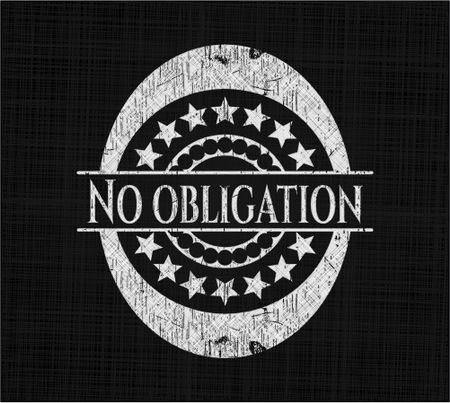 No obligation on blackboard
