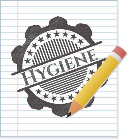 Hygiene draw (pencil strokes)
