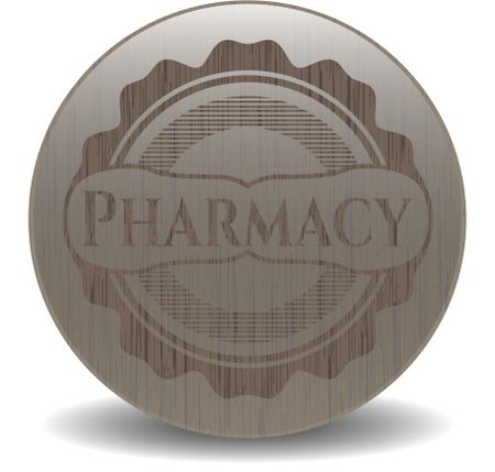 Pharmacy wood signboards