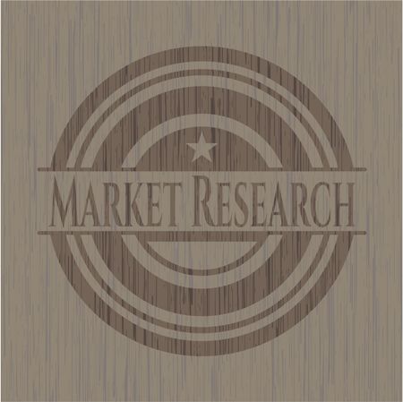 Market Research wood signboards