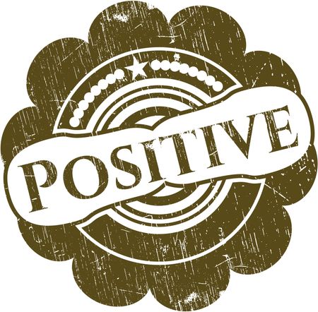 Positive rubber grunge texture stamp