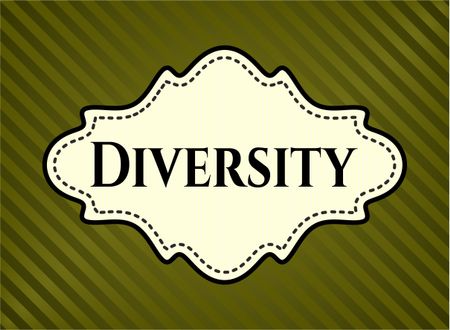 Diversity colorful banner