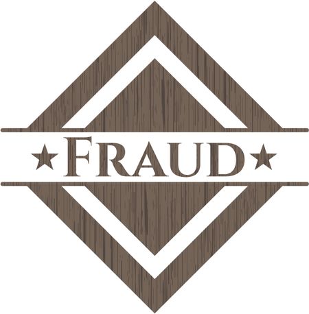 Fraud wood emblem. Vintage.