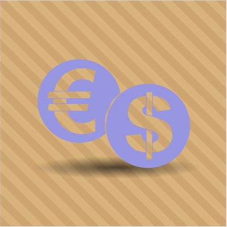 currency exchange icon vector symbol flat eps jpg app