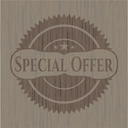Special Offer wooden signboards