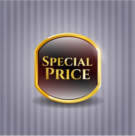Special Price golden emblem