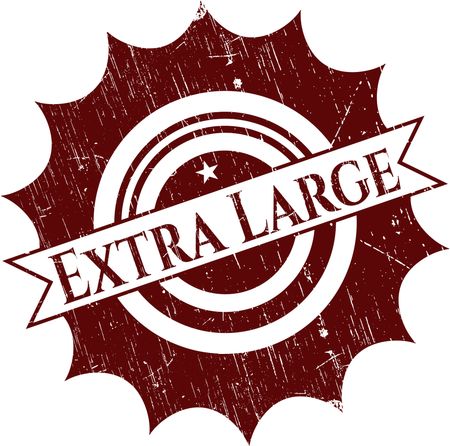 Extra Large grunge style stamp