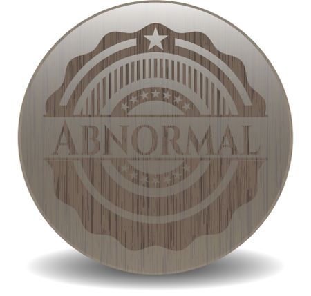 Abnormal wood emblem