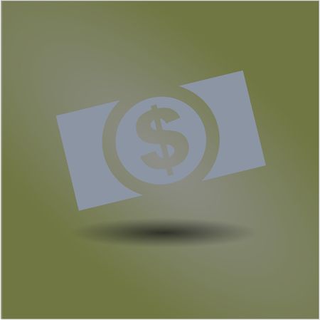 money dollar bill icon vector symbol flat eps jpg