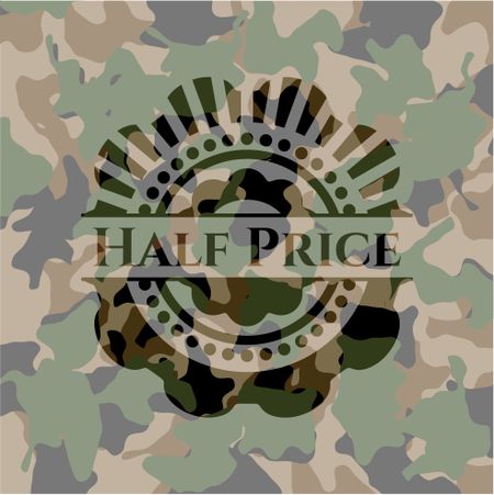 Half Price camouflage emblem