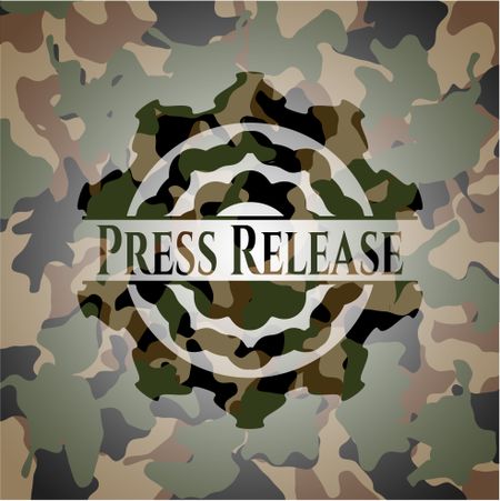 Press Release camouflage emblem