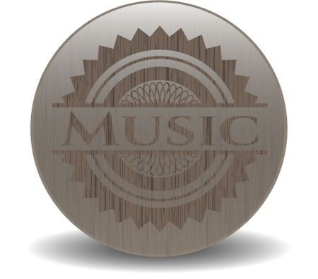 Music wood signboards